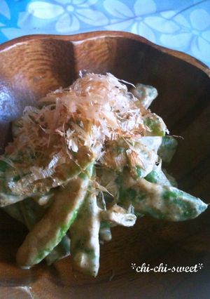＊インゲンのこってりゴマだれあえ＊-レシピのメイン写真