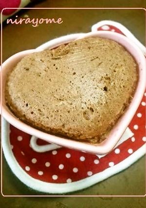 レンジで簡単マグカップの蒸しパンケーキ-レシピのメイン写真
