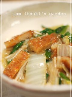 白菜とさつま揚げの炒め煮-レシピのメイン写真