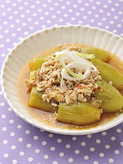 なすのピリ辛そぼろあんかけ-レシピのメイン写真