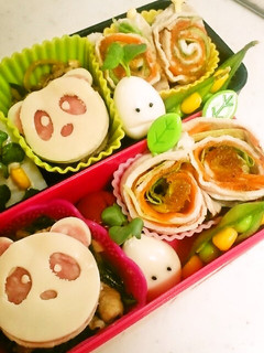 夏弁♪ ☆豚しゃぶ くるくる巻き☆-レシピのメイン写真