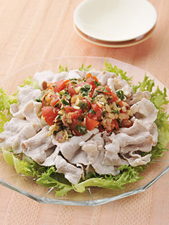 豚しゃぶ たっぷり夏野菜だれ-レシピのメイン写真