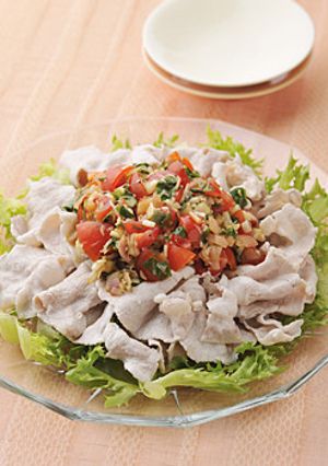 豚しゃぶ たっぷり夏野菜だれ-レシピのメイン写真