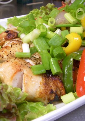 チキンと野菜のスィートチリソース-レシピのメイン写真