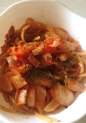 【懐かしの味】お惣菜ナポリタン-レシピのメイン写真