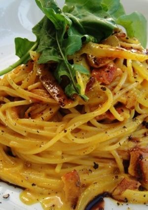 夏に♪簡単スパイシーなカレーカルボナーラ-レシピのメイン写真
