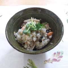 รูปของ 鮭の炊き込みご飯
