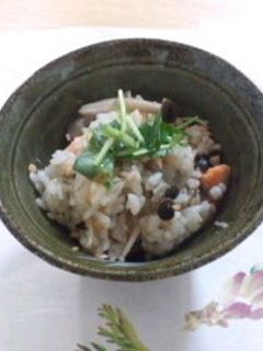 鮭の炊き込みご飯-レシピのメイン写真