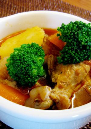 やわらか手羽元のトマト煮込み-レシピのメイン写真