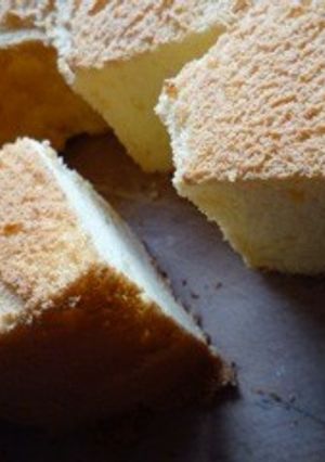 テフロン加工でもok！簡単シフォンケーキ-レシピのメイン写真