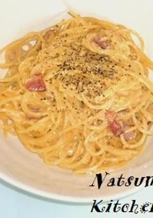 基本材料でお店の味✿カルボナーラ-レシピのメイン写真