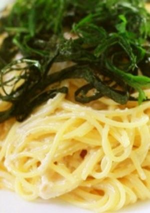 クセになる～たらこのクリームスパゲティ♪-レシピのメイン写真