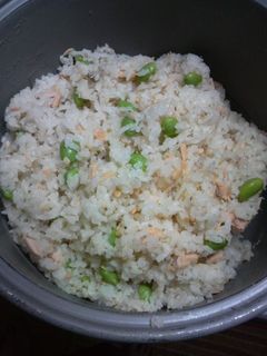 鮭と枝豆の混ぜごはん-レシピのメイン写真