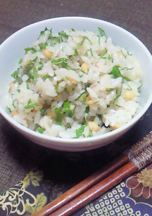 ランチ★大葉と天かすのさっぱり混ぜごはん-レシピのメイン写真