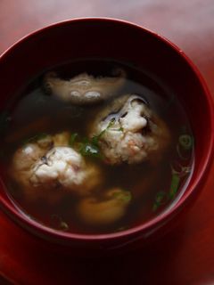 海老しんじょうのお椀-レシピのメイン写真