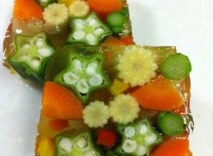 野菜のテリーヌ夏野菜のオクラが♡-レシピのメイン写真