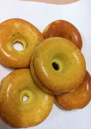 砂糖・油不使用。豆腐の焼きドーナツ-レシピのメイン写真