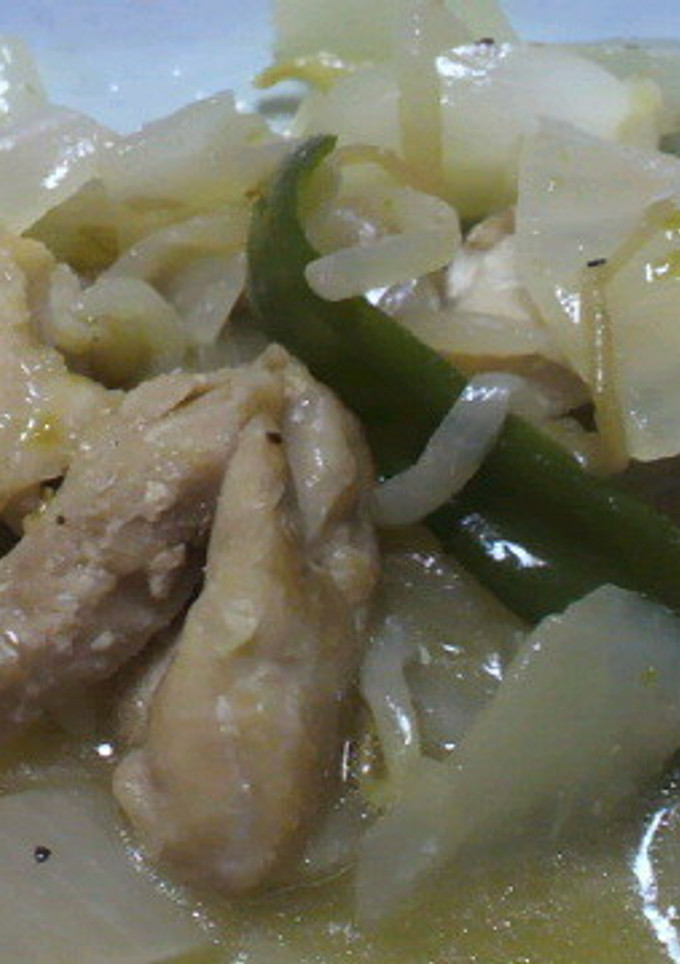 鶏肉の柚子胡椒炒め-レシピのメイン写真
