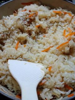 しらすとなめたけの炊き込みご飯-レシピのメイン写真