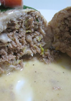 鶏むね肉と合挽きミンチのファルシ-レシピのメイン写真