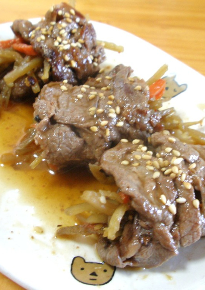 きんぴらごぼうの肉巻き-レシピのメイン写真
