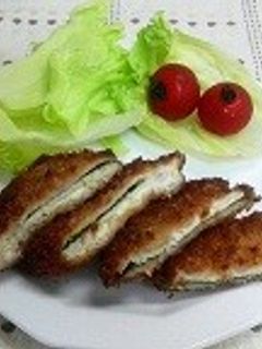 大葉とチーズを挟んだトンカツ-レシピのメイン写真