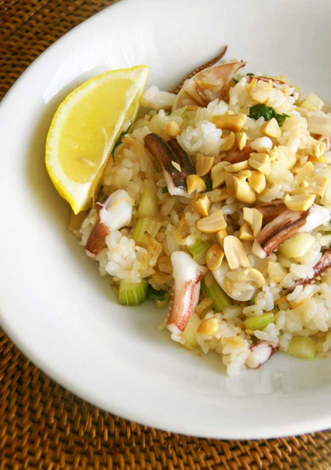 いかとセロリのエスニック風炒飯-レシピのメイン写真