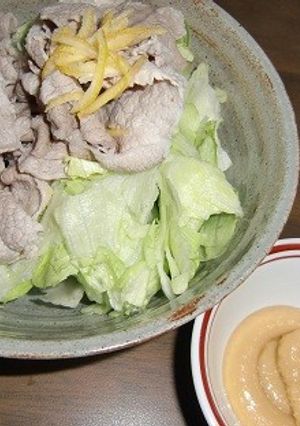 冷しゃぶが食欲増します、この夏も♬-レシピのメイン写真