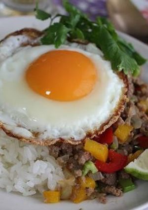 夏の朝はこれだね～　ガッパオ-レシピのメイン写真