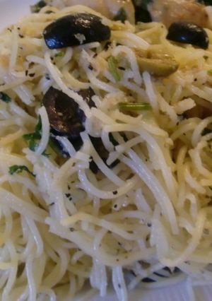 オリーブのパスタ-レシピのメイン写真