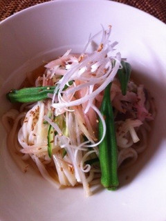 新生姜のぶっかけうどん-レシピのメイン写真