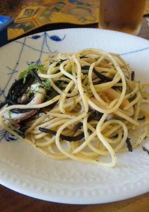 イカとひじきの冷製パスタ☆暑い日に☆-レシピのメイン写真