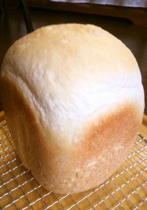 ＨＢで白～い食パン-レシピのメイン写真