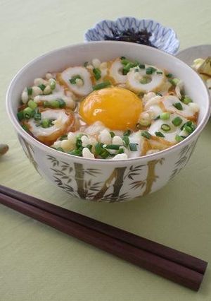 「特製ちくわ」のまろやか卵かけご飯-レシピのメイン写真