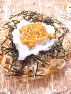 磯おろし素麺♪-レシピのメイン写真