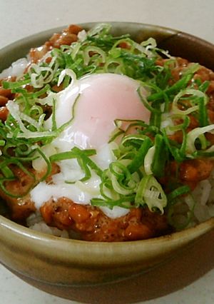 温玉納豆丼-レシピのメイン写真