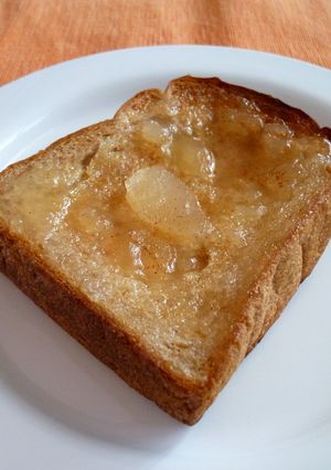 朝食☆アップルパイ風トースト-レシピのメイン写真