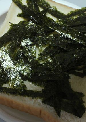 味付け海苔食パン-レシピのメイン写真