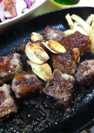 ♡ミンチで出来た！サイコロステーキ♡-レシピのメイン写真