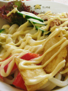 冷たいサラダうどん-レシピのメイン写真