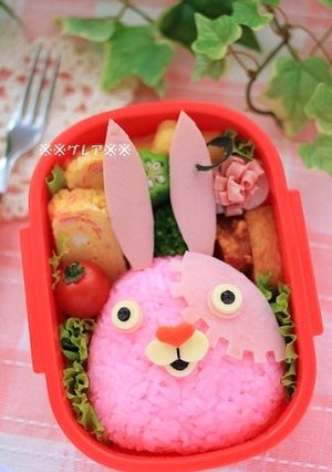 （キャラ弁）ウサビッチ★キレネンコ-レシピのメイン写真