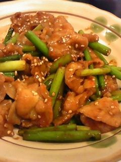 豚肉とにんにくの芽の炒め物-レシピのメイン写真