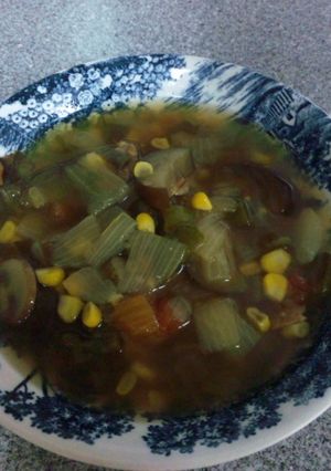 夏野菜のカレースープ-レシピのメイン写真