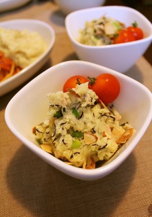 ひじきと枝豆さっぱりポテサラ☆青じそ風味-レシピのメイン写真