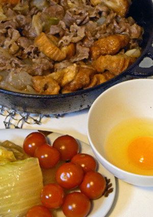 仙台麩入り☆すき焼き♪-レシピのメイン写真