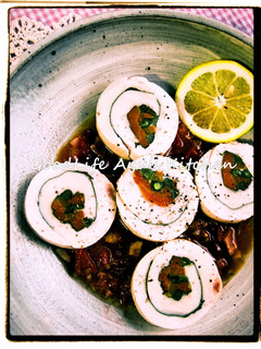 ノンオイル♪夏野菜のチキンロール-レシピのメイン写真