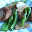 仙台麩と筍、ピーマンの五香粉炒め