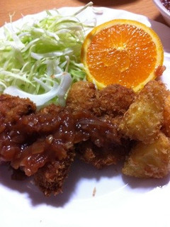 一口ヒレカツのトマトソース-レシピのメイン写真