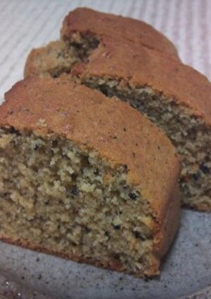 黒ゴマときなこのおからケーキ-レシピのメイン写真