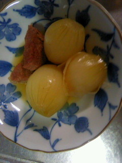 新玉ねぎの煮物-レシピのメイン写真